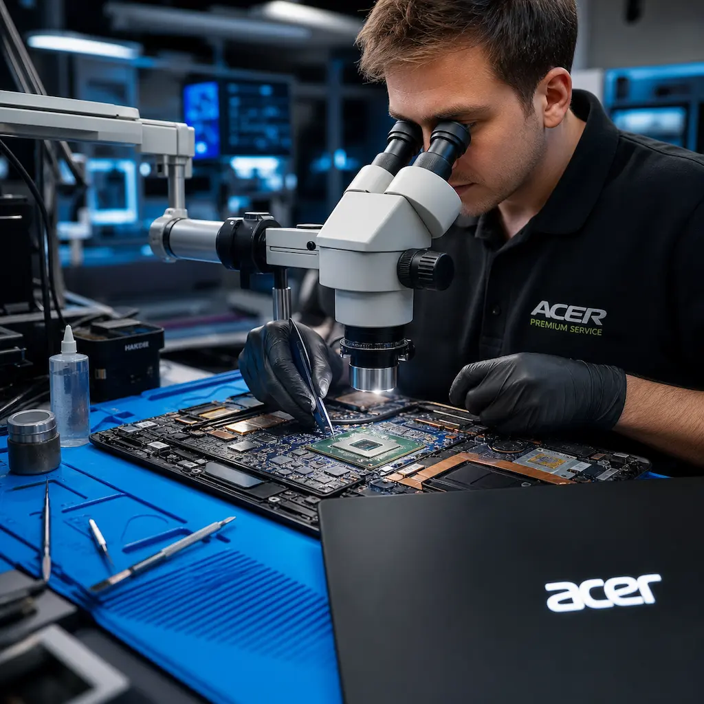 Замена видеокарты ноутбука Acer в Твери