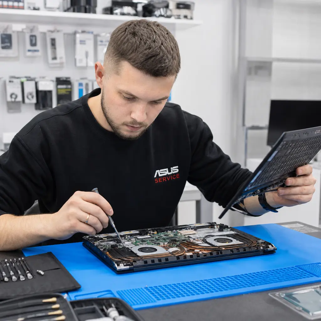 заменить клавиатуру на ноутбуке Asus в Твери