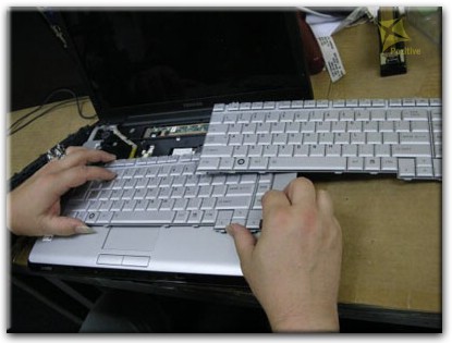 Ремонт клавиатуры на ноутбуке Toshiba в Твери