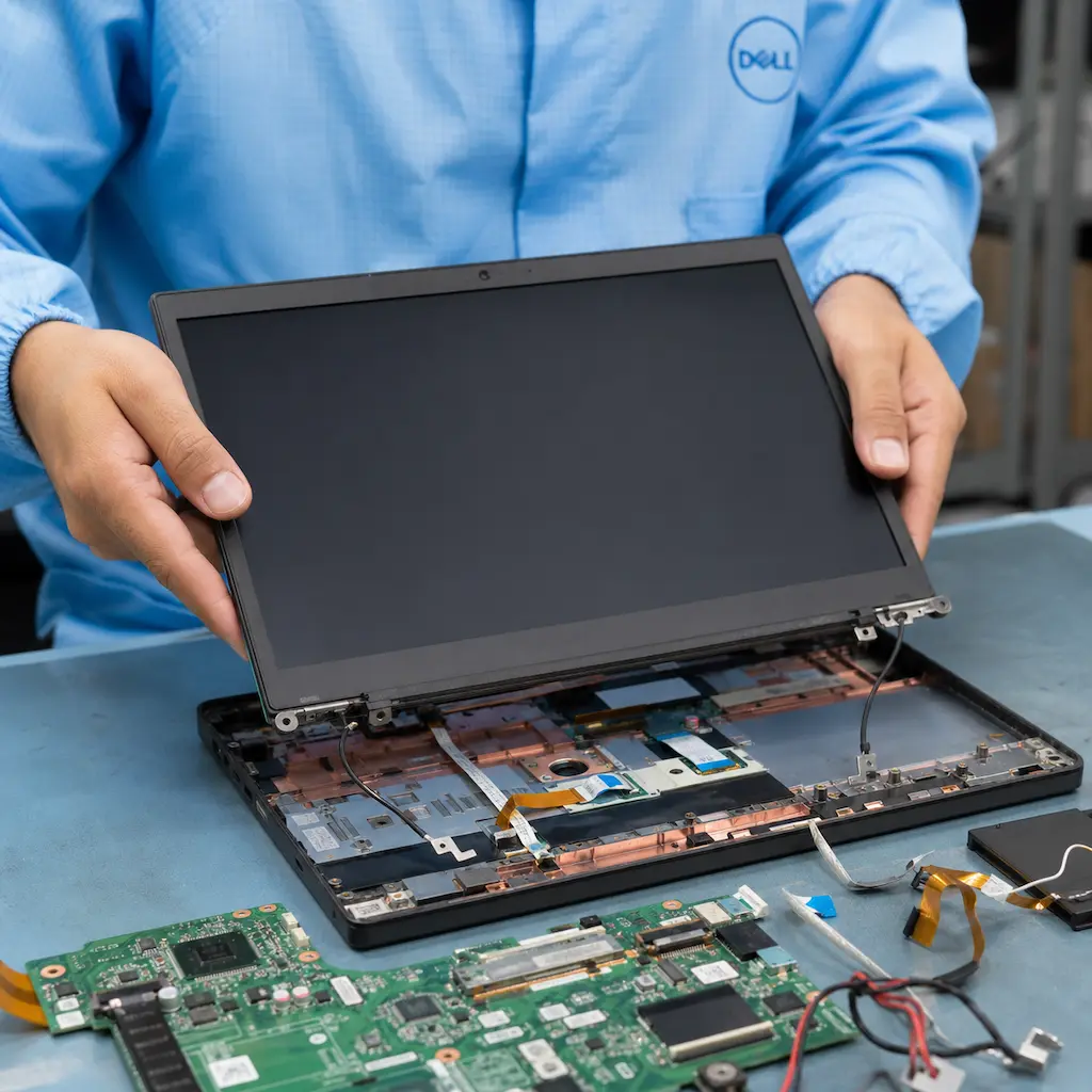 заменить матрицу ноутбука Dell в Твери