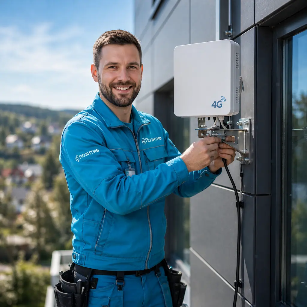 настроить 4G модем в Твери