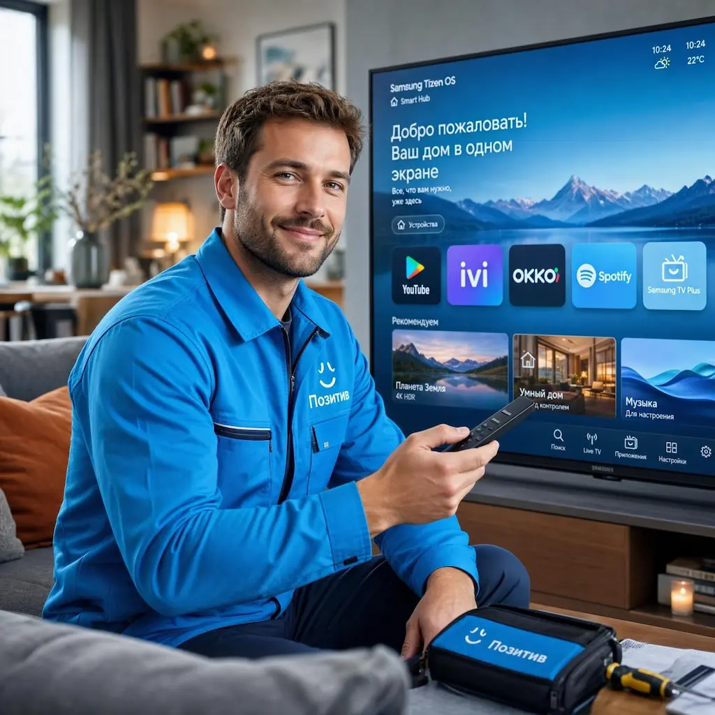 Настройка Smart TV в Твери