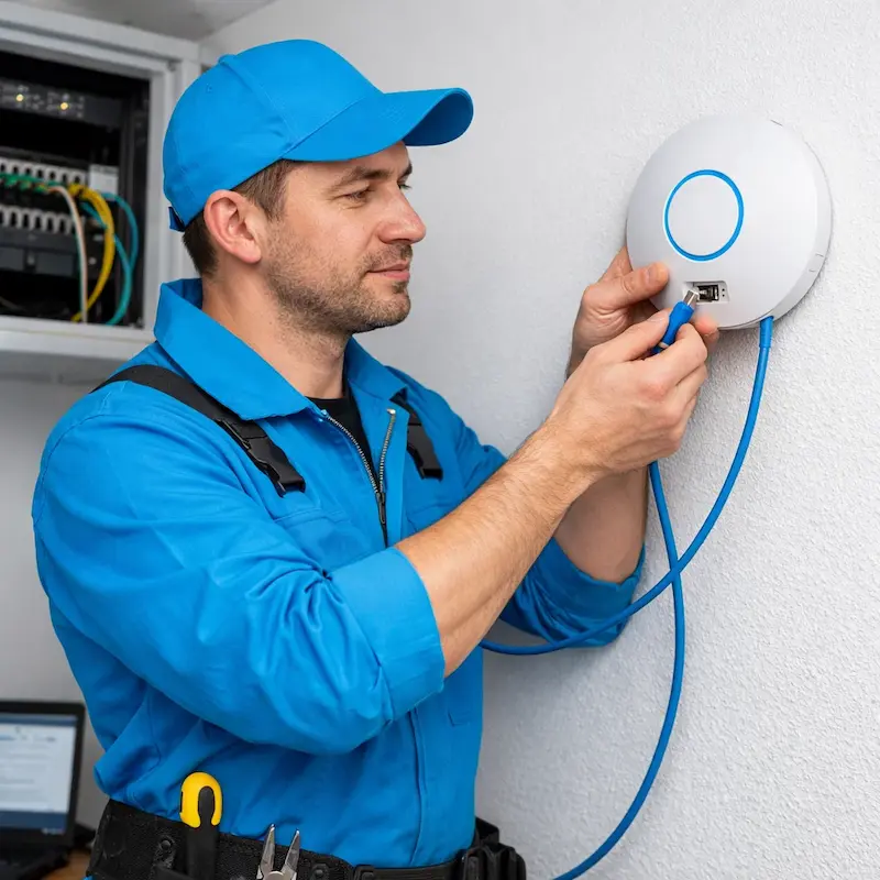 Подключение точки доступа в Твери