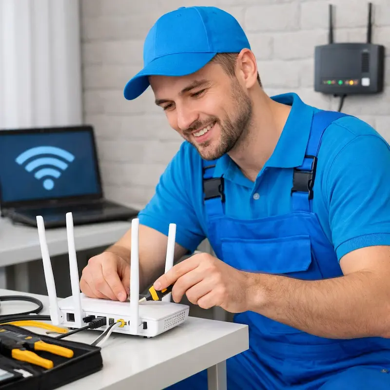 Настройка Wi - Fi в Твери