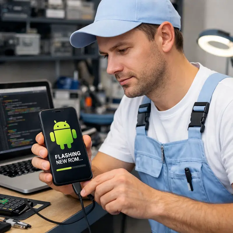 Прошивка Android в Твери