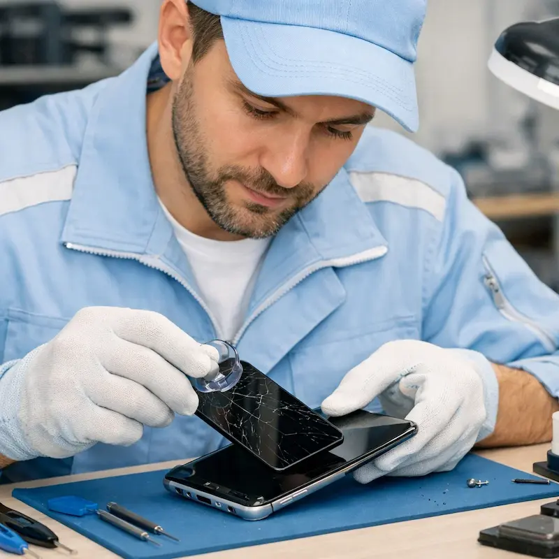 Заменить сенсорное стекло на смартфоне в Твери